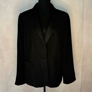 Talbots Classic Black Women's Blazer Size 16